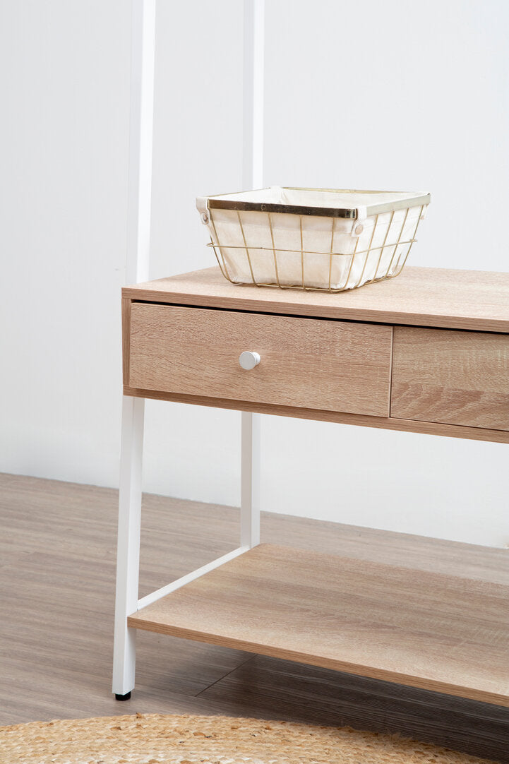 Penzance Natural Oak Storage Unit