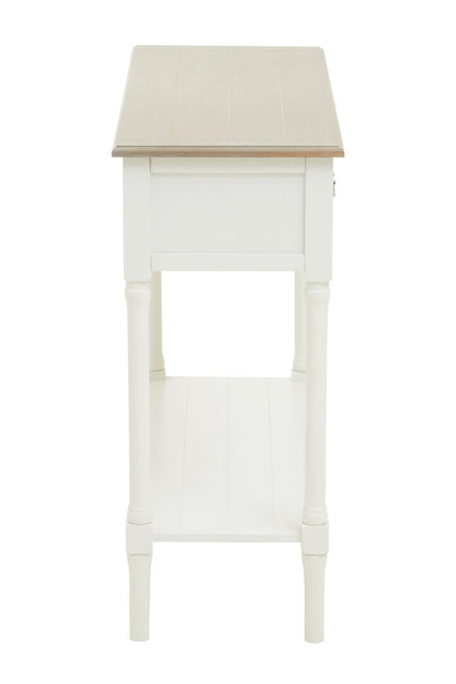 Savoy 2 Drawer Ivory Console Table