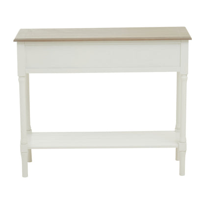 Savoy 2 Drawer Ivory Console Table