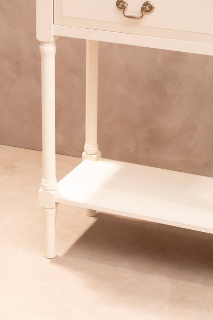 Savoy 2 Drawer Ivory Console Table