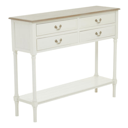 Savoy 4 Drawer Console Table