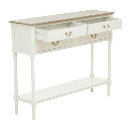 Savoy 4 Drawer Console Table