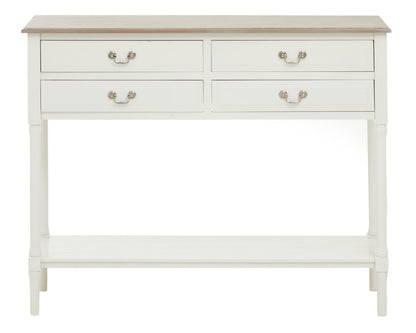 Savoy 4 Drawer Console Table