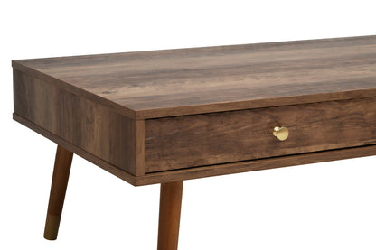 Mayfair Wood Veneer Coffee Table with 2 Drawers