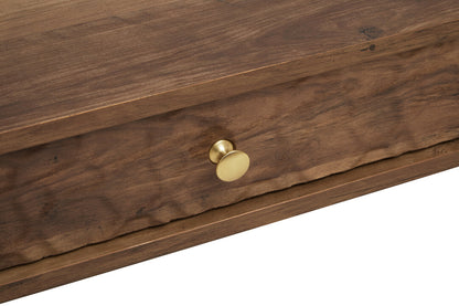 Mayfair Wood Veneer Coffee Table with 2 Drawers