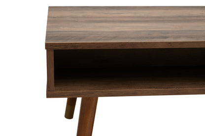 Mayfair Wood Veneer Coffee Table with 2 Drawers