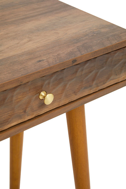 Mayfair Wood Veneer Console Table with 2 Drawers