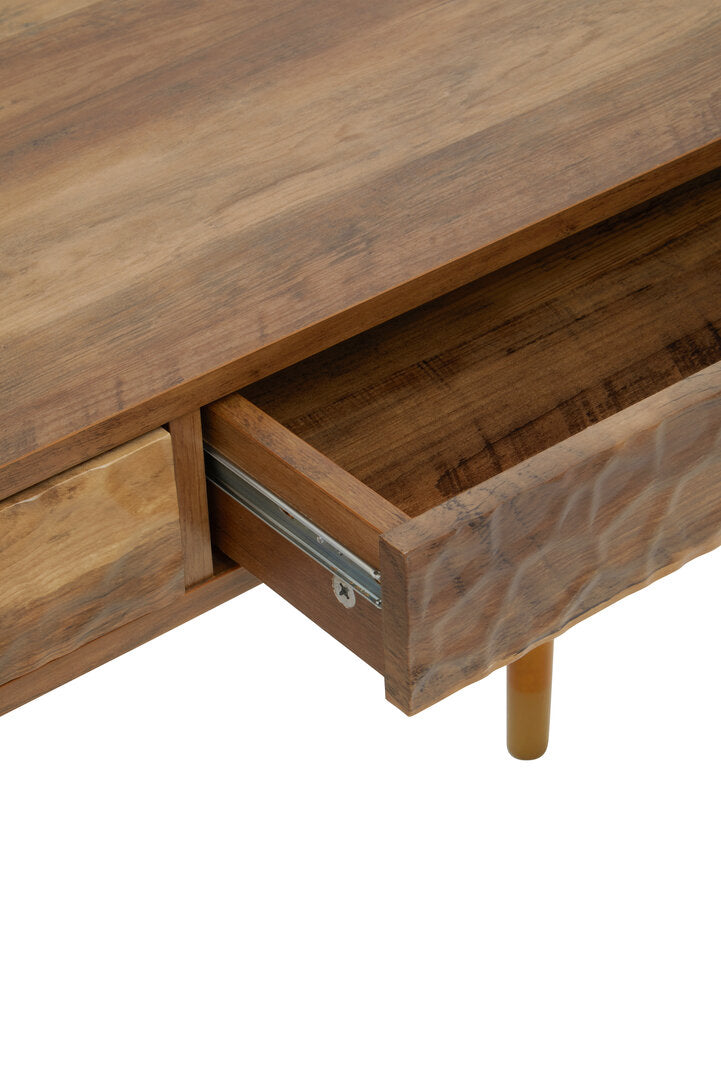 Mayfair Wood Veneer Console Table with 2 Drawers