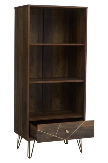 Belgravia 3 Tier Shelving Unit with Drawer