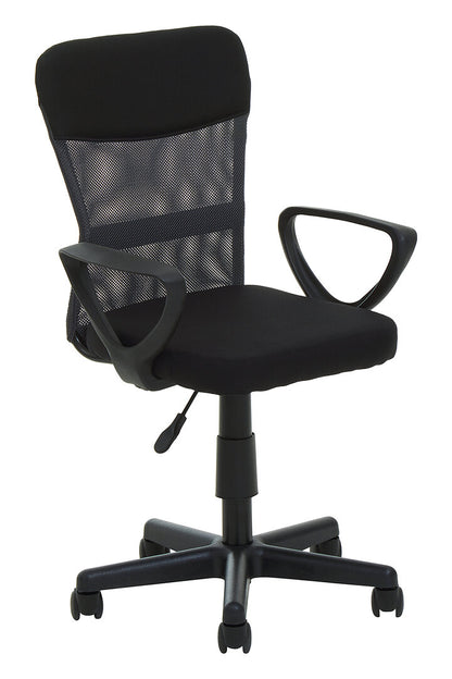 Windsor Black And Dark Grey Home Office Chair