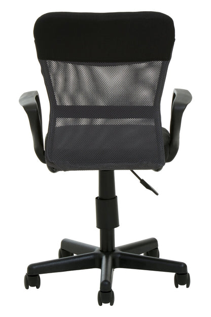 Windsor Black And Dark Grey Home Office Chair