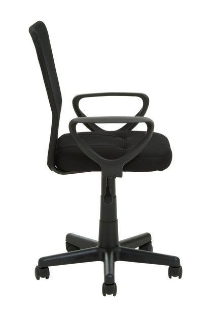 Windsor Black Tapered Back Home Office Chair