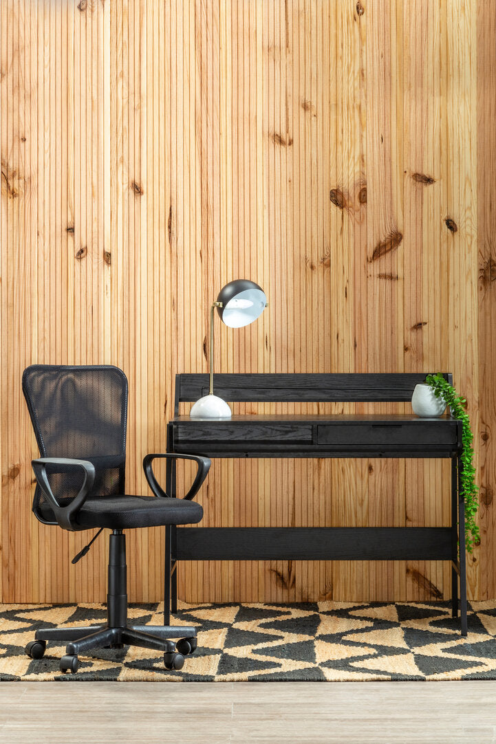 Windsor Black Tapered Back Home Office Chair