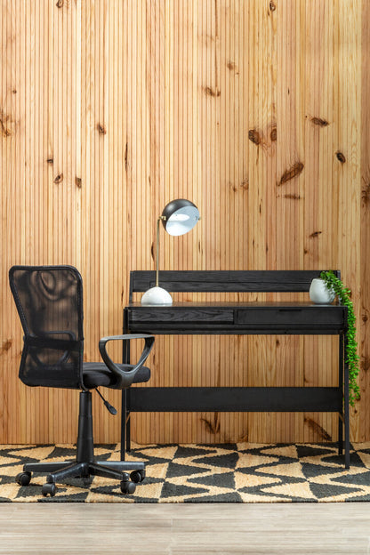 Windsor Black Tapered Back Home Office Chair