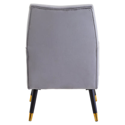 Regent Mink Velvet Accent Chair