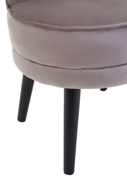 Verona Loretta Mink Velvet Chair