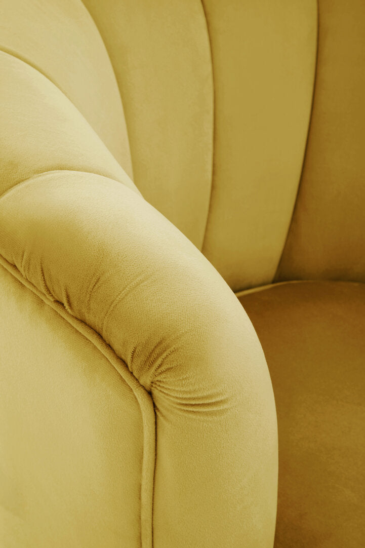 Regent Pistachio Velvet Shell Accent Chair