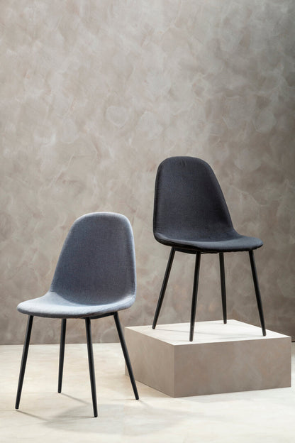 Sorrento Grey Fabric Dining Chair