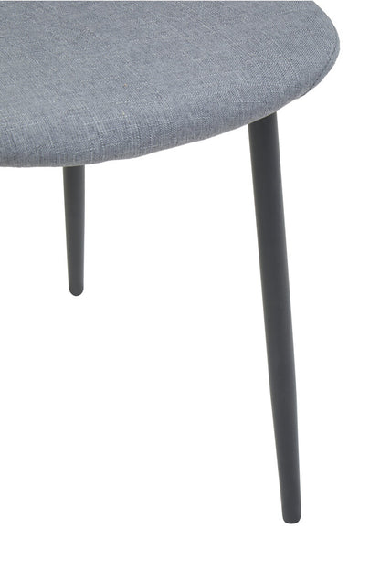 Sorrento Grey Fabric Dining Chair