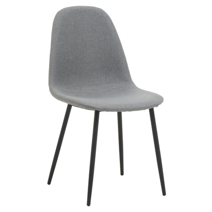 Sorrento Mink Fabric Dining Chair