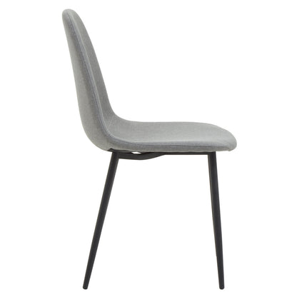 Sorrento Mink Fabric Dining Chair