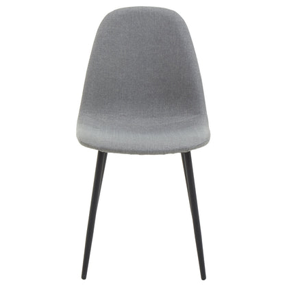 Sorrento Mink Fabric Dining Chair