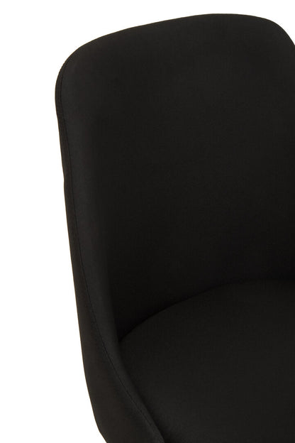 Florence Black And Chrome Home Office Chair