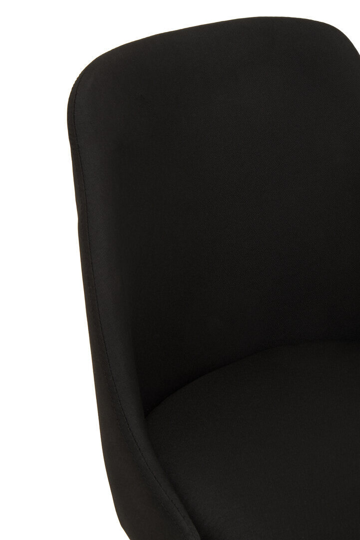 Florence Black And Chrome Home Office Chair