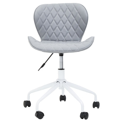 Florence Grey And White Home Office Chair