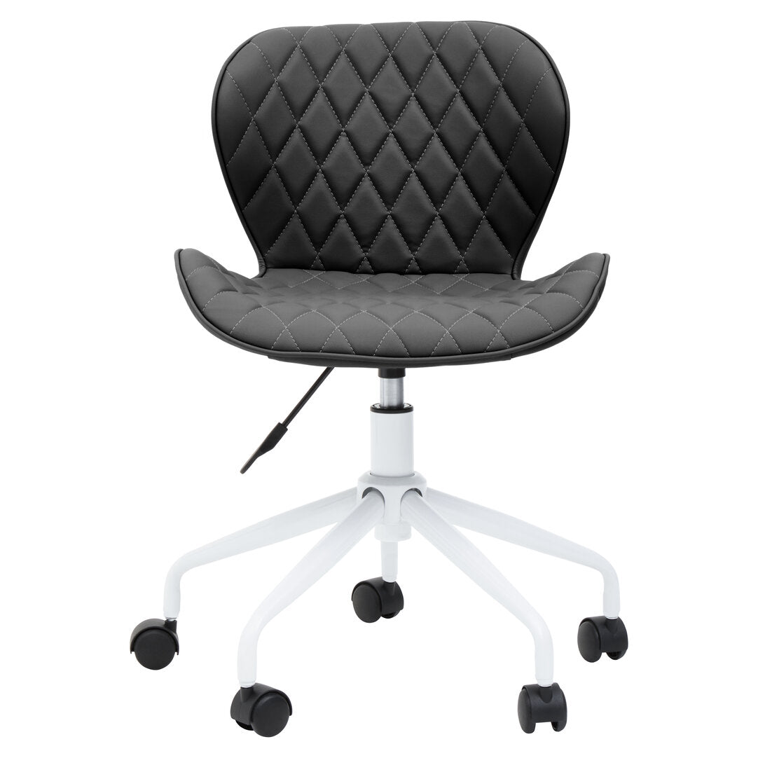 Florence Black And White Home Office Chair