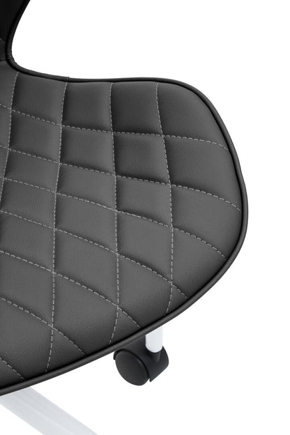 Florence Black And White Home Office Chair