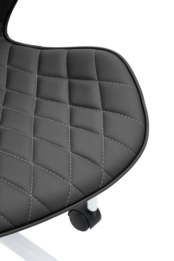 Florence Black And White Home Office Chair