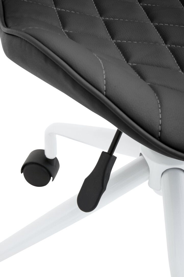 Florence Black And White Home Office Chair