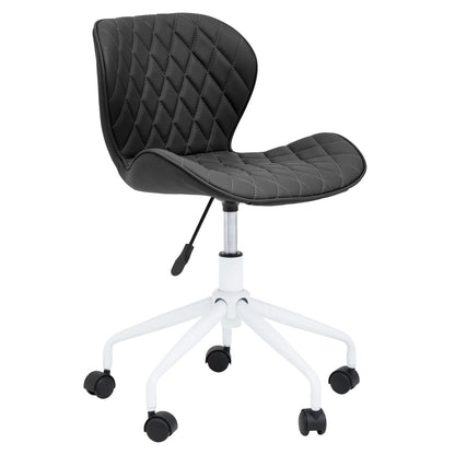 Florence Black And White Home Office Chair