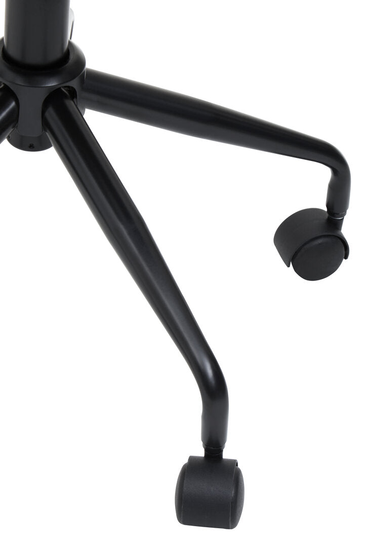 Florence Black Armless Home Office Chair