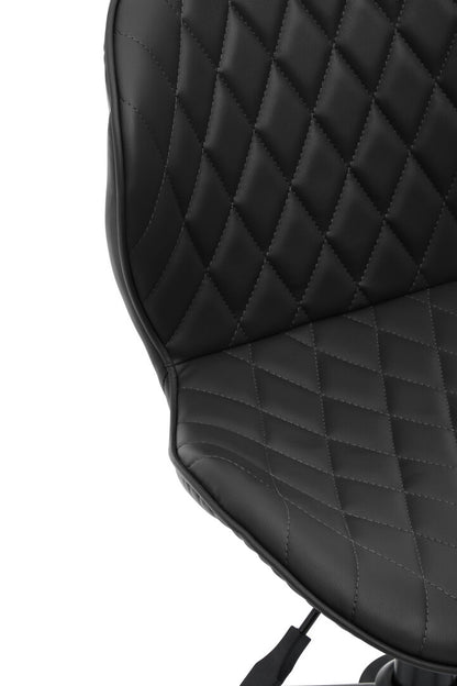 Florence Black Armless Home Office Chair