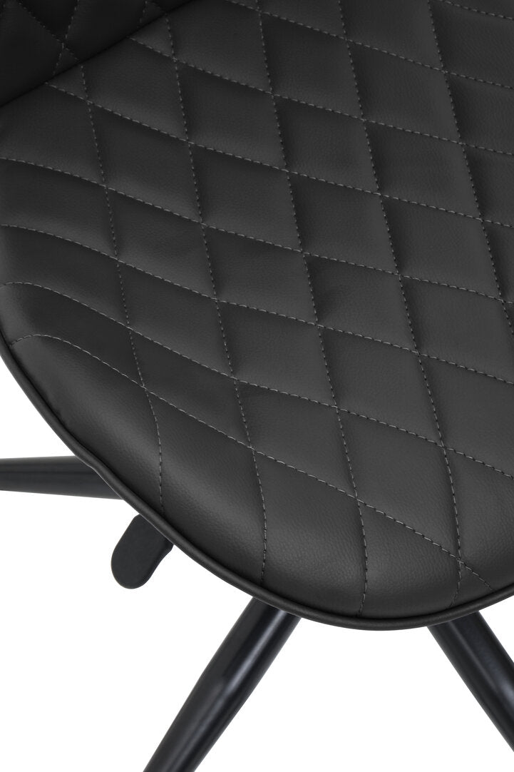 Florence Black Armless Home Office Chair