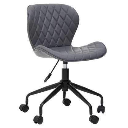 Florence Home Office Chair Grey And Black 