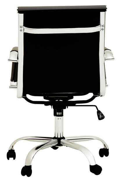 Florence Black Low Back Home Office Chair