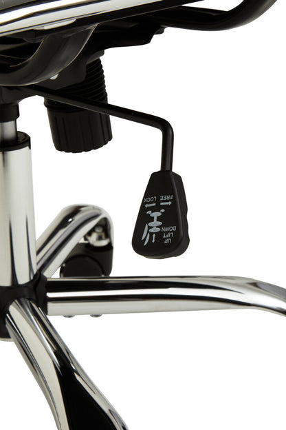 Florence Black Low Back Home Office Chair