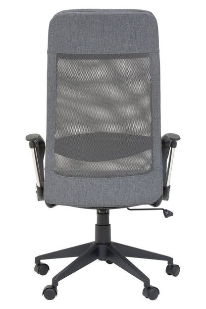 Florence Grey Mesh And Fabric Home Office Chair
