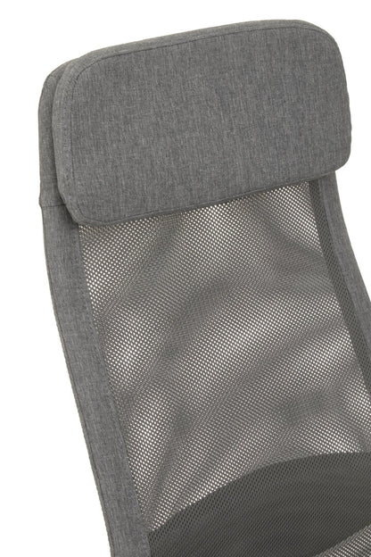 Florence Grey Mesh And Fabric Home Office Chair