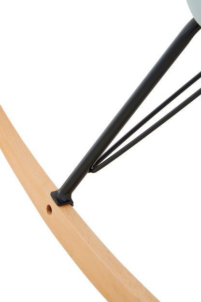 Richmond Blue Velvet Rocking Chair