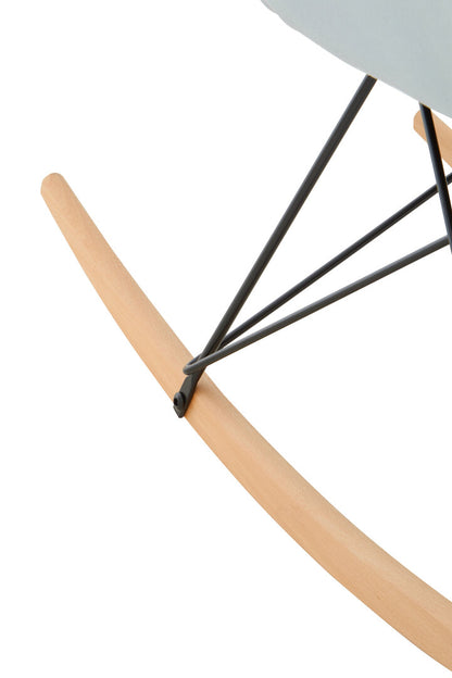 Richmond Small Blue Velvet Rocking Chair