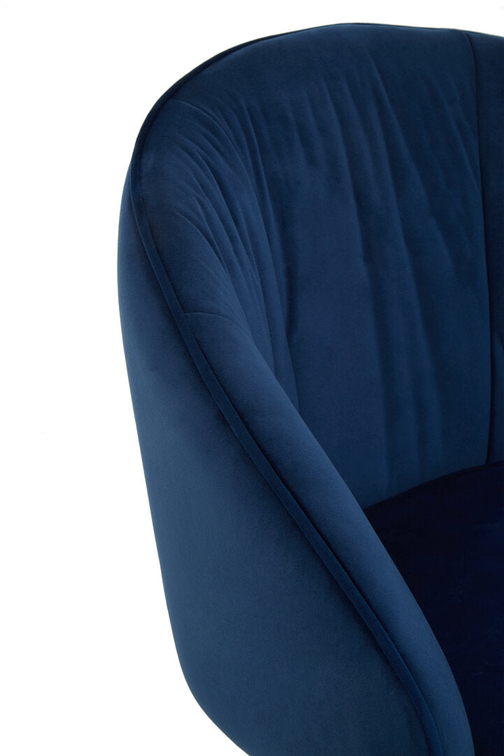 Lisbon Midnight Velvet Dining Chair