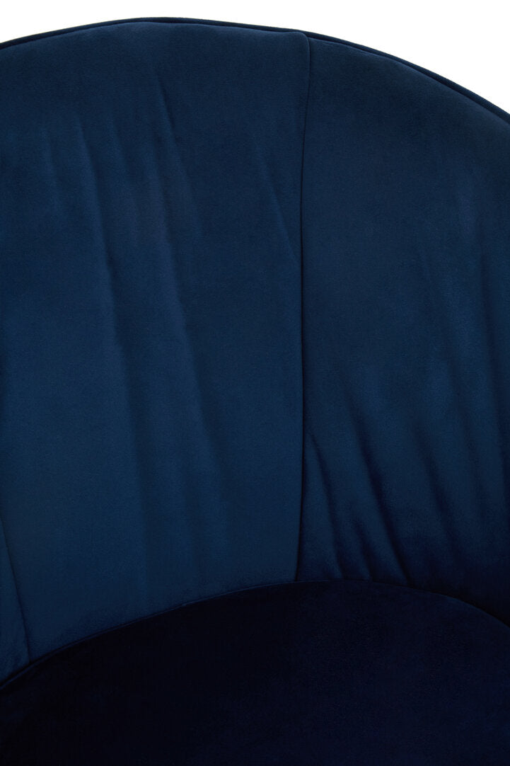 Lisbon Midnight Velvet Dining Chair