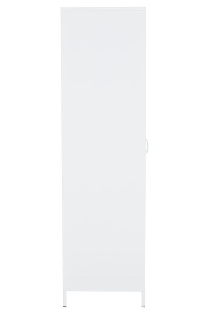 Granada White Two Door Locker Style Wardrobe