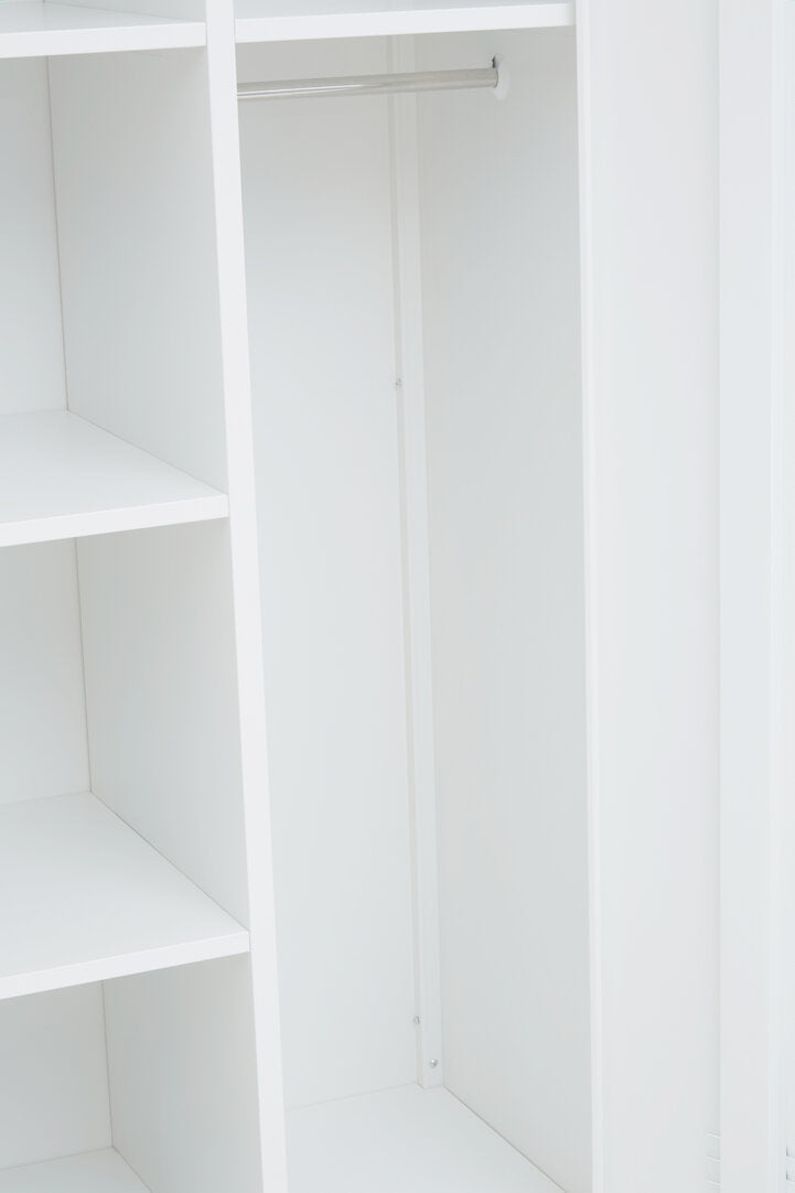 Granada White Two Door Locker Style Wardrobe