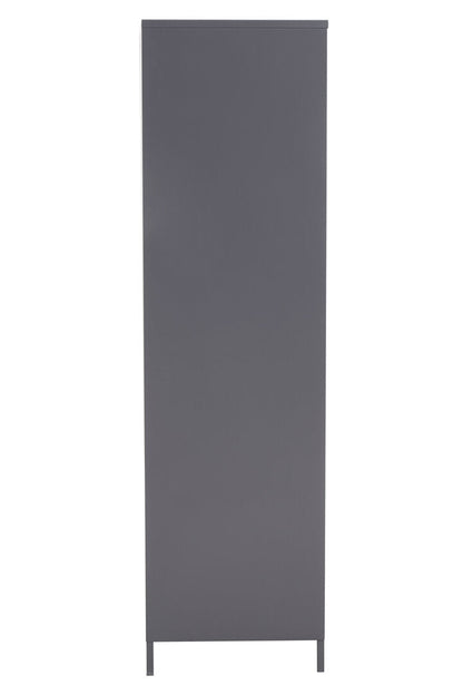Granada Two Door Locker Style Wardrobe Grey 