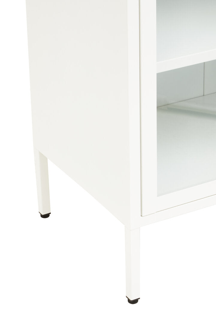 Cambridge Two Door White Metal Cabinet
